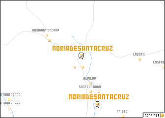 map of Noria de Santa Cruz