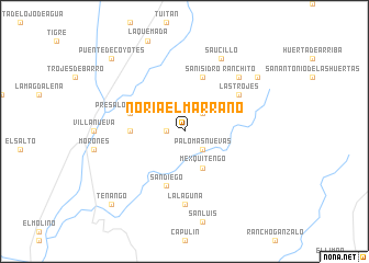 map of Noria El Marrano