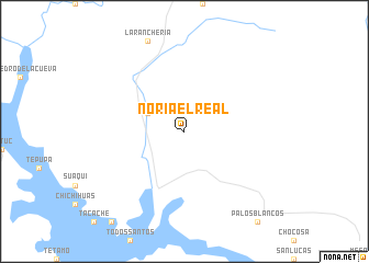 map of Noria El Real