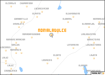 map of Noria La Dulce