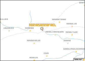 map of Noria San Rafael