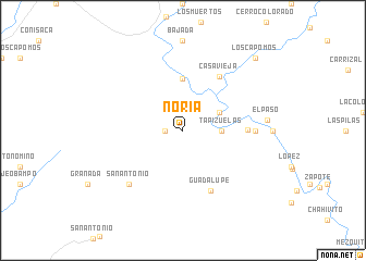 map of Noria