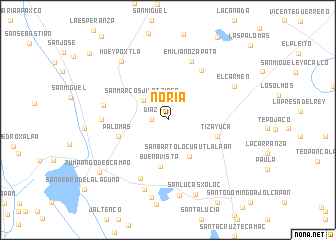 map of Noria