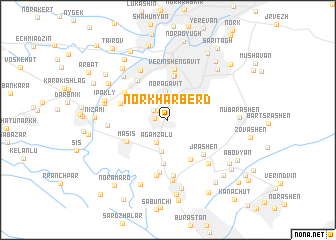 map of Nor Kharberd