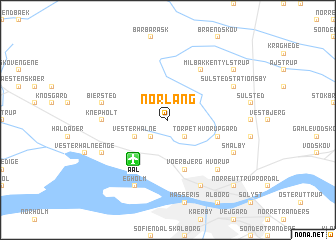 map of Nørlang