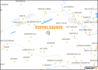 map of Normal Square