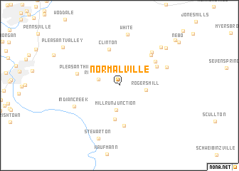 map of Normalville