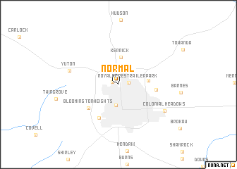 map of Normal