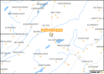 map of Normanook