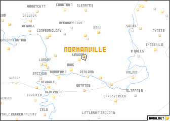 map of Normanville