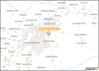 map of Nor Marash