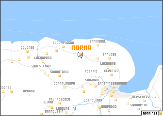 map of Norma