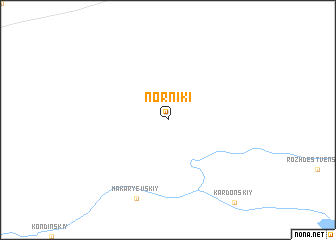 map of Norniki