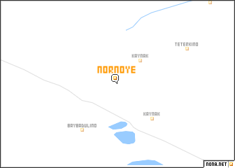 map of Nornoye
