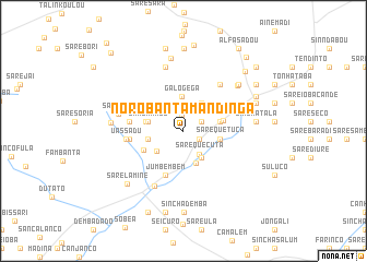 map of Norobanta Mandinga