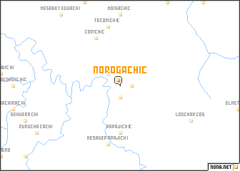 map of Norogachic