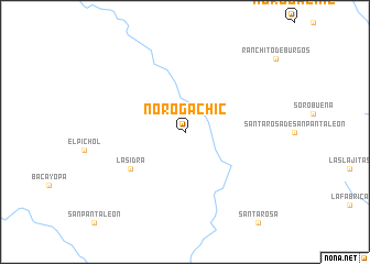 map of Norogachic