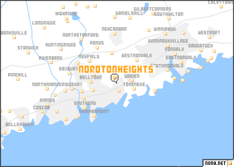 map of Noroton Heights