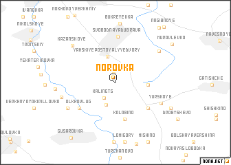 map of Norovka