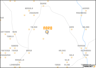 map of Noro