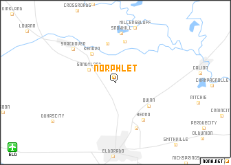 map of Norphlet