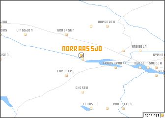 map of Norra Ässjö
