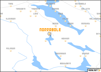 map of Norra Böle