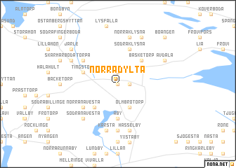 map of Norra Dylta