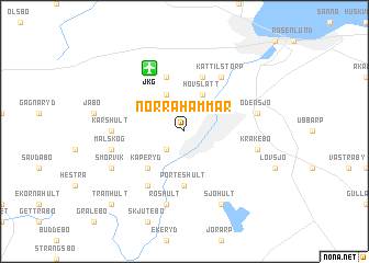 map of Norrahammar