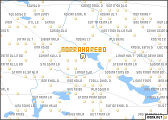 map of Norra Harebo