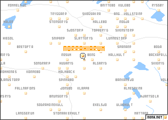 map of Norra Hiarum