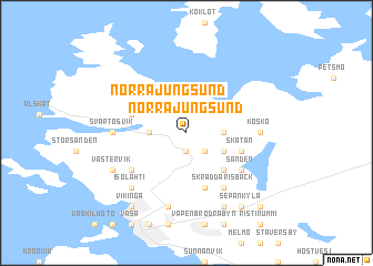 map of Norra Jungsund