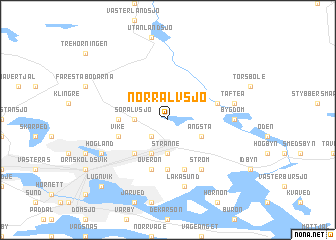 map of Norrälvsjö