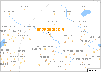 map of Norra Paippis