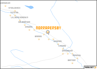 map of Norra Persby