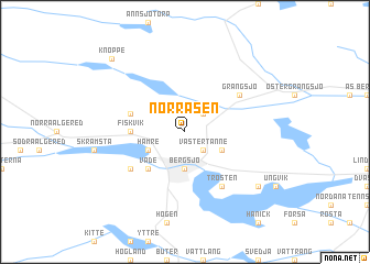 map of Norråsen