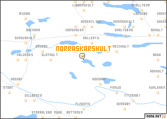 map of Norra Skärshult