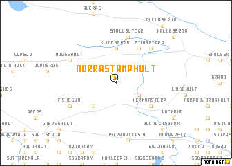 map of Norra Stamphult