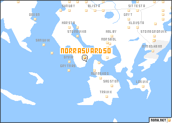 map of Norra Svärdsö