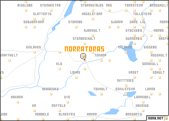 map of Norra Törås