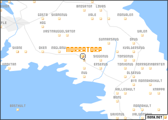 map of Norra Torp