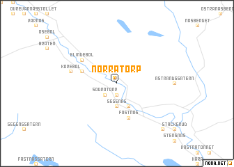 map of Norra Torp