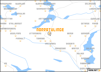 map of Norra Tulinge