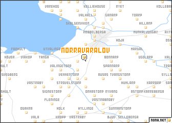 map of Norra Varalöv