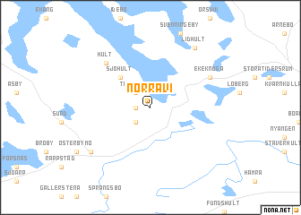 map of Norra Vi