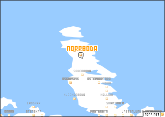 map of Norrboda