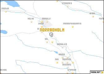 map of Norrboholm