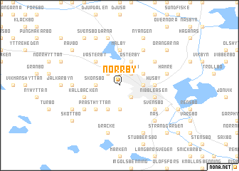 map of Norrby