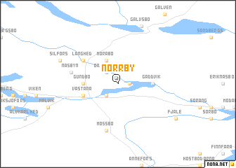 map of Norrby