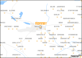 map of Norrby